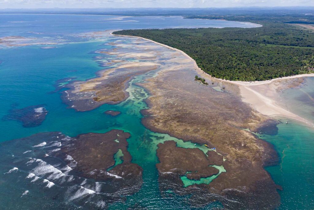 praias no brasil que parecem do Caribe